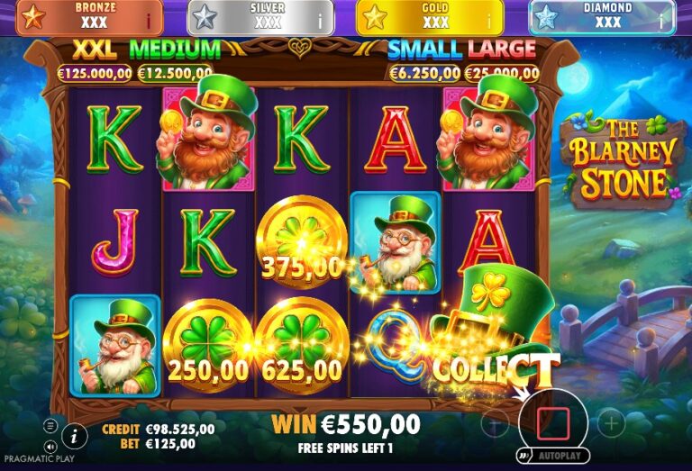 Screenshot 3 van The Blarney Stone – Jackpot Star